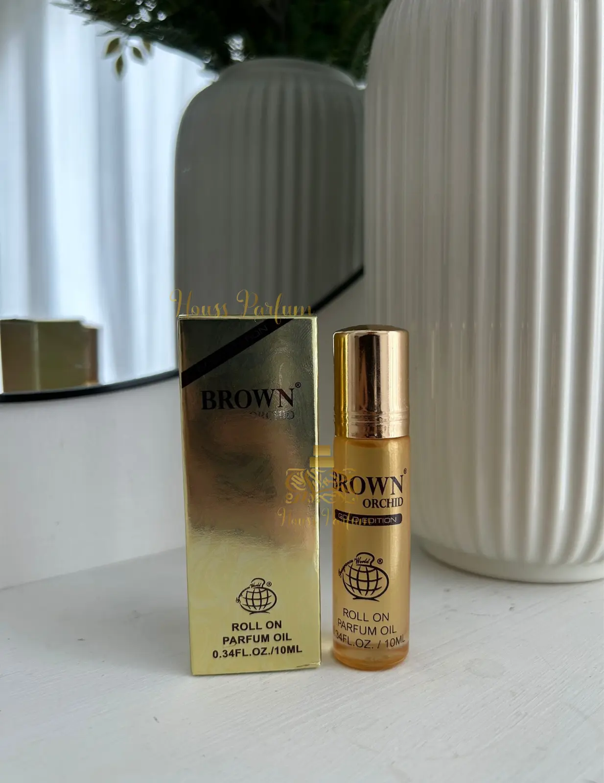 Roll On Brown Orchid Gold - Fragrance World